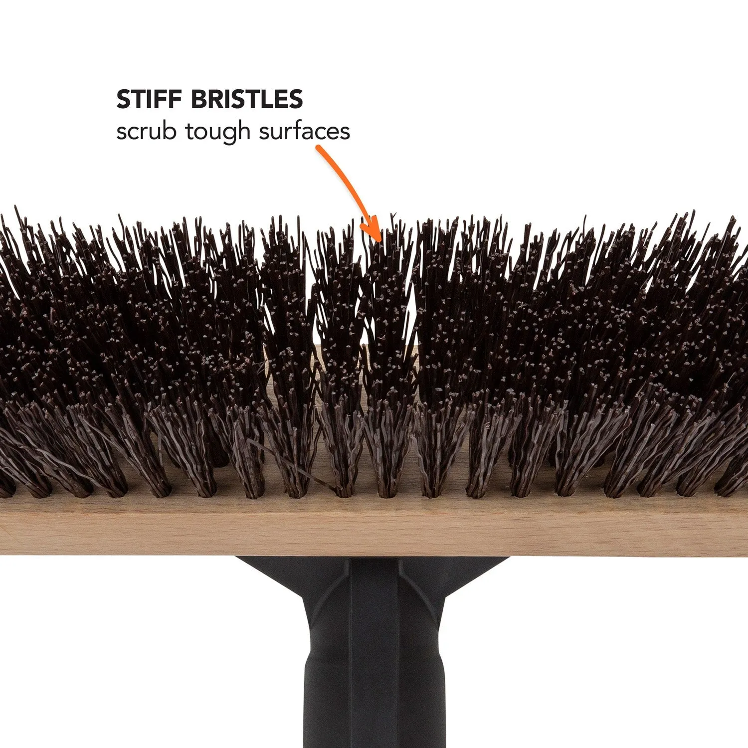 10 in. Premium Rough Surface Deck Brush Head