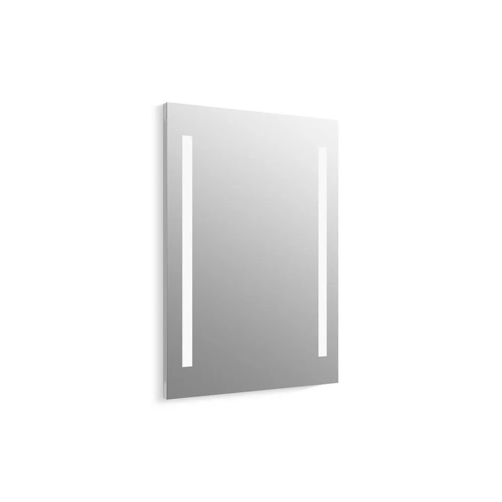 24 in. W x 33 in. H Frameless Rectangular LED Light Bathroom Vanity Mirror