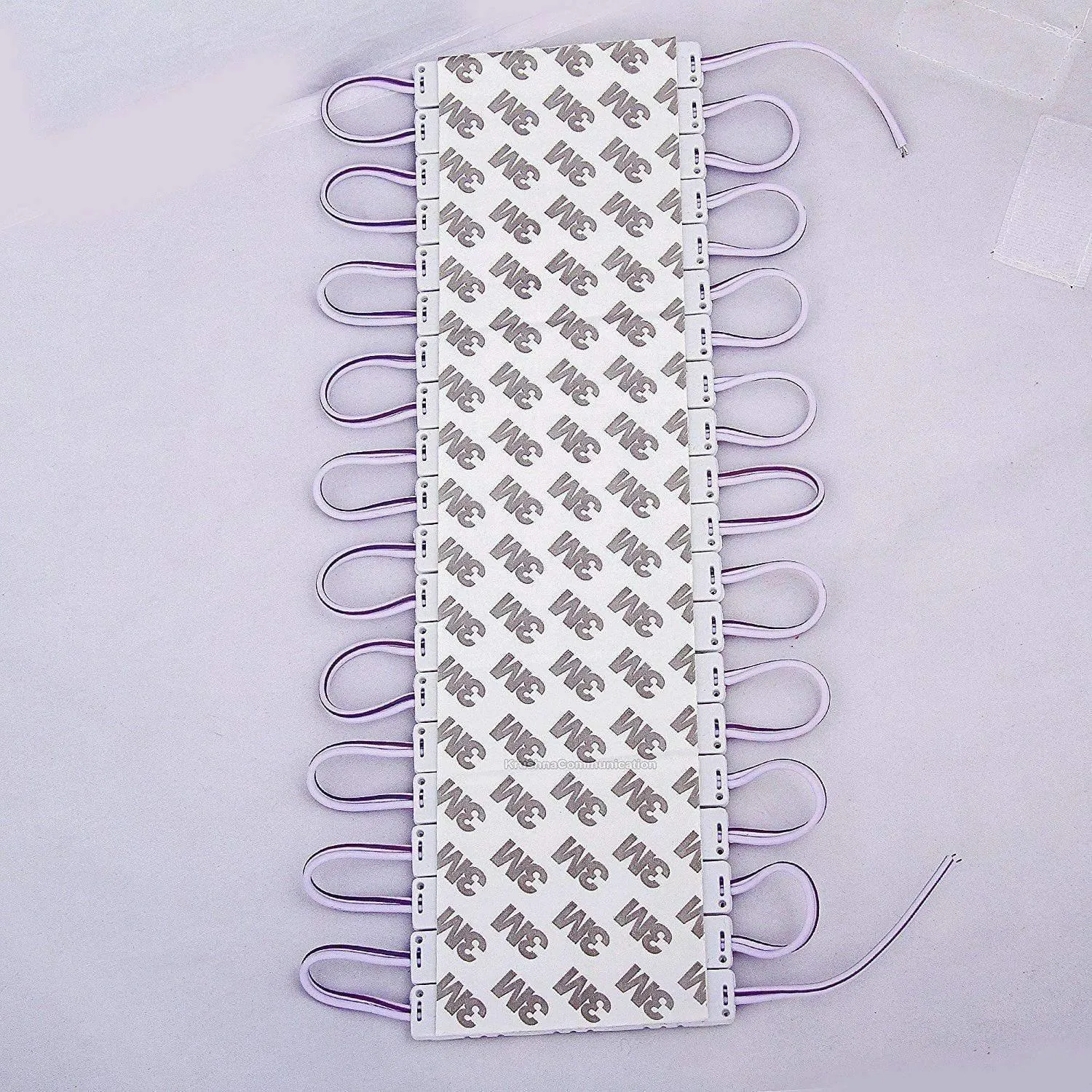 3 LED strips 12V Waterproof 5630/5730 LED SMD Injection module Blue - 20 module