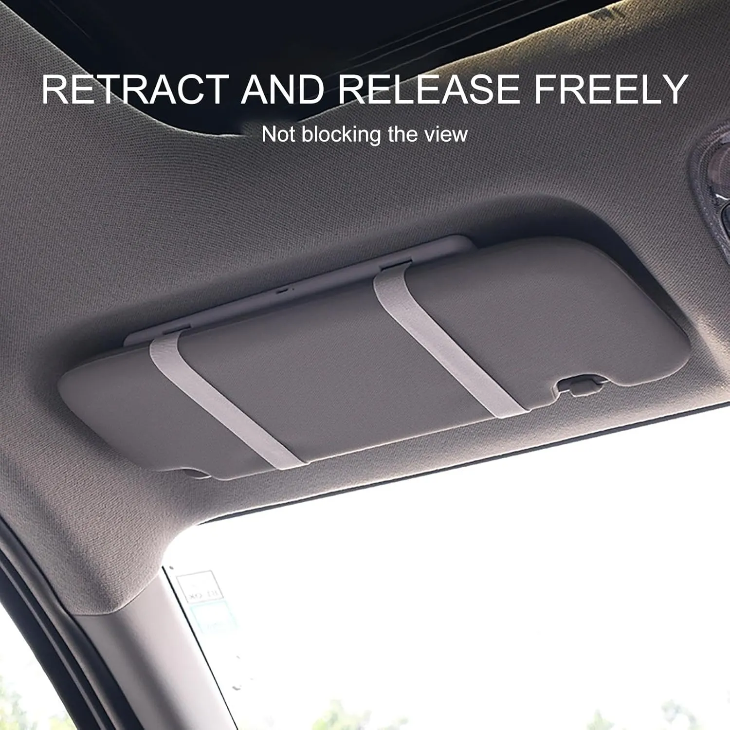 3 Light Modes Rechargable Car Vanity Mirror