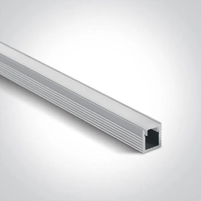 7901/AL ALU SURFACE PROFILE 2m FOR 5mm STRIPS   PC OPAL DIFF