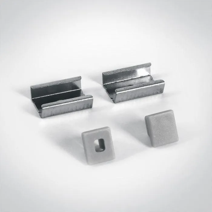 7901/AL ALU SURFACE PROFILE 2m FOR 5mm STRIPS   PC OPAL DIFF