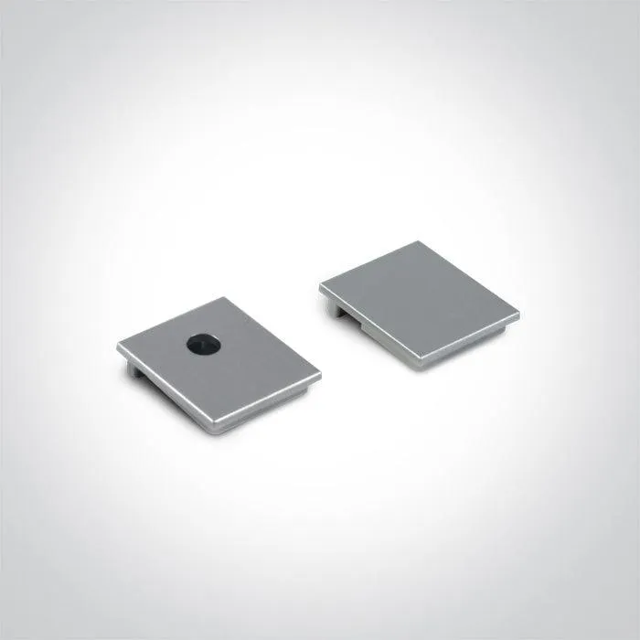 7904ATR/AL TRIMLESS PROFILE 2m FOR 20mm STRIPS PC OPAL DIFFUSER