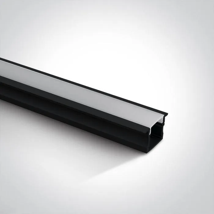 7904R RECESSED PROFILE 2m   PC opal diffuser