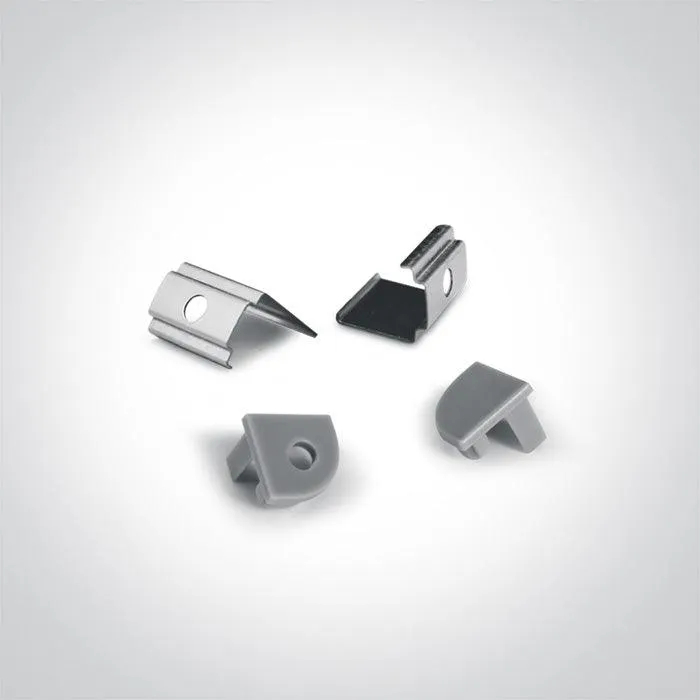7908A/AL ALU TRIANGLE PROFILE 2m FOR 10mm STRIPS   PC OPAL DIFF