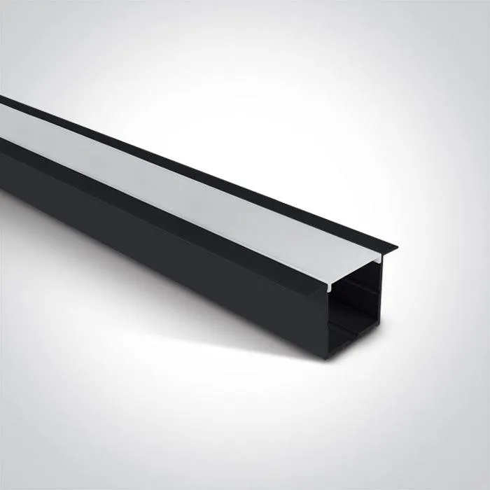 7910R RECESSED PROFILE 2m   PC opal diffuser