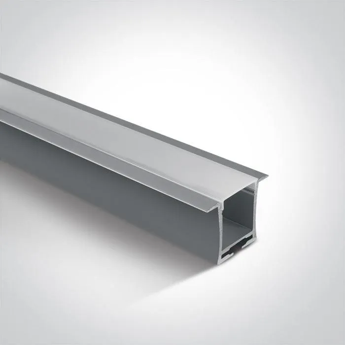 7912R RECESSED PROFILE 2m   PC opal diffuser