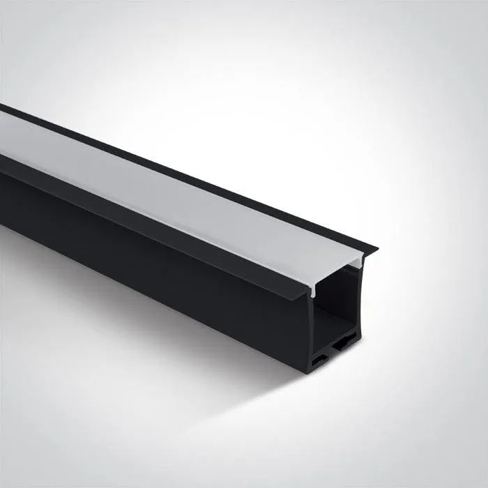 7912R RECESSED PROFILE 2m   PC opal diffuser