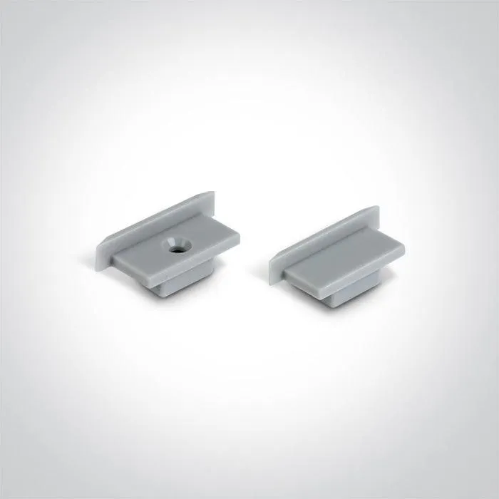 7914R/AL ALUMINIUM INGROUND PROFILE 2m   3mm PC opal diffuser IP67