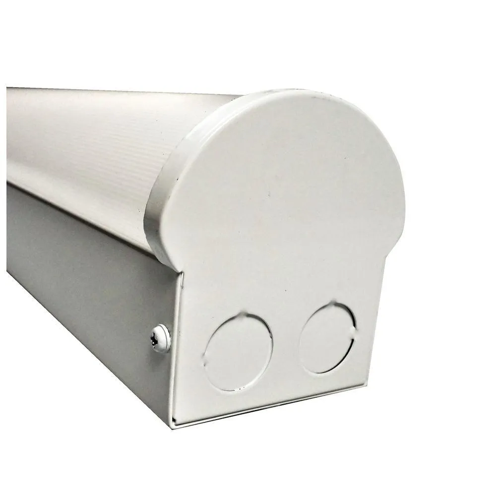 8 ft. 600-Watt Equivalent White Integrated LED Linear Strip Light in 3500K