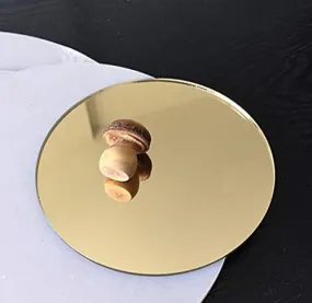 Amazon Brand – Umi Exquisite Golden Decorative Wall Mirror - Elegant Home Decor Accent 12 inches (31x31x2 CM)