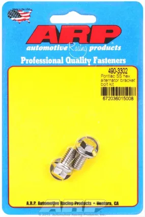 ARP Alternator Bracket Bolt Kits 490-3302