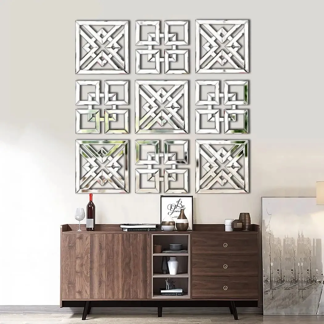 Assorted Mirror Wall Square Panels VDR-670