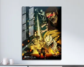Attack on Titan Season 4 Metal Poster