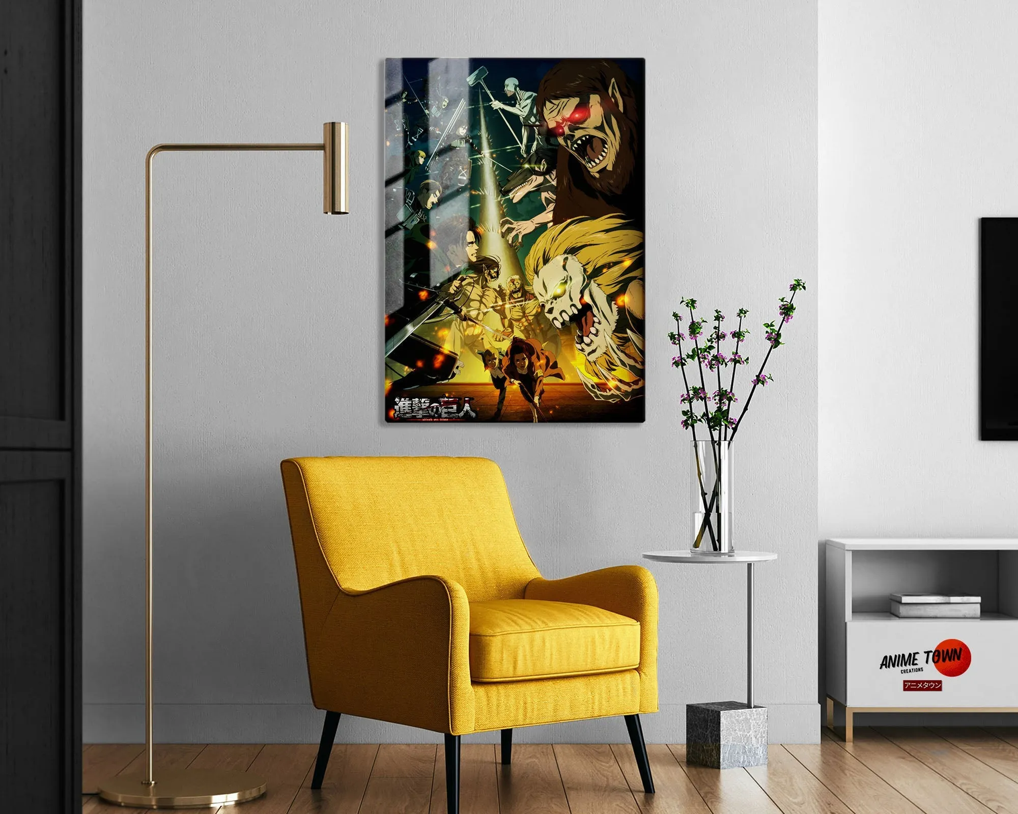 Attack on Titan Season 4 Metal Poster