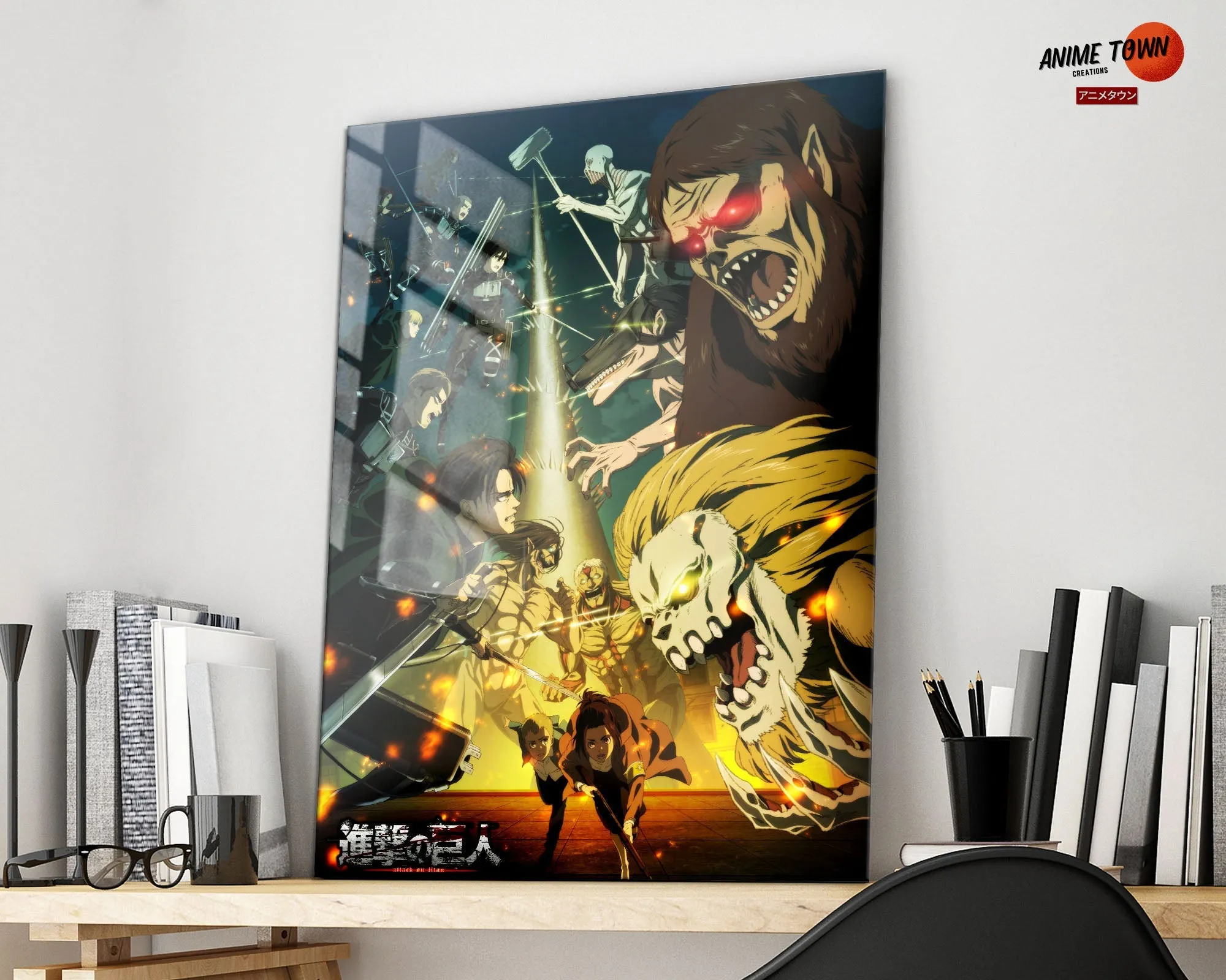 Attack on Titan Season 4 Metal Poster
