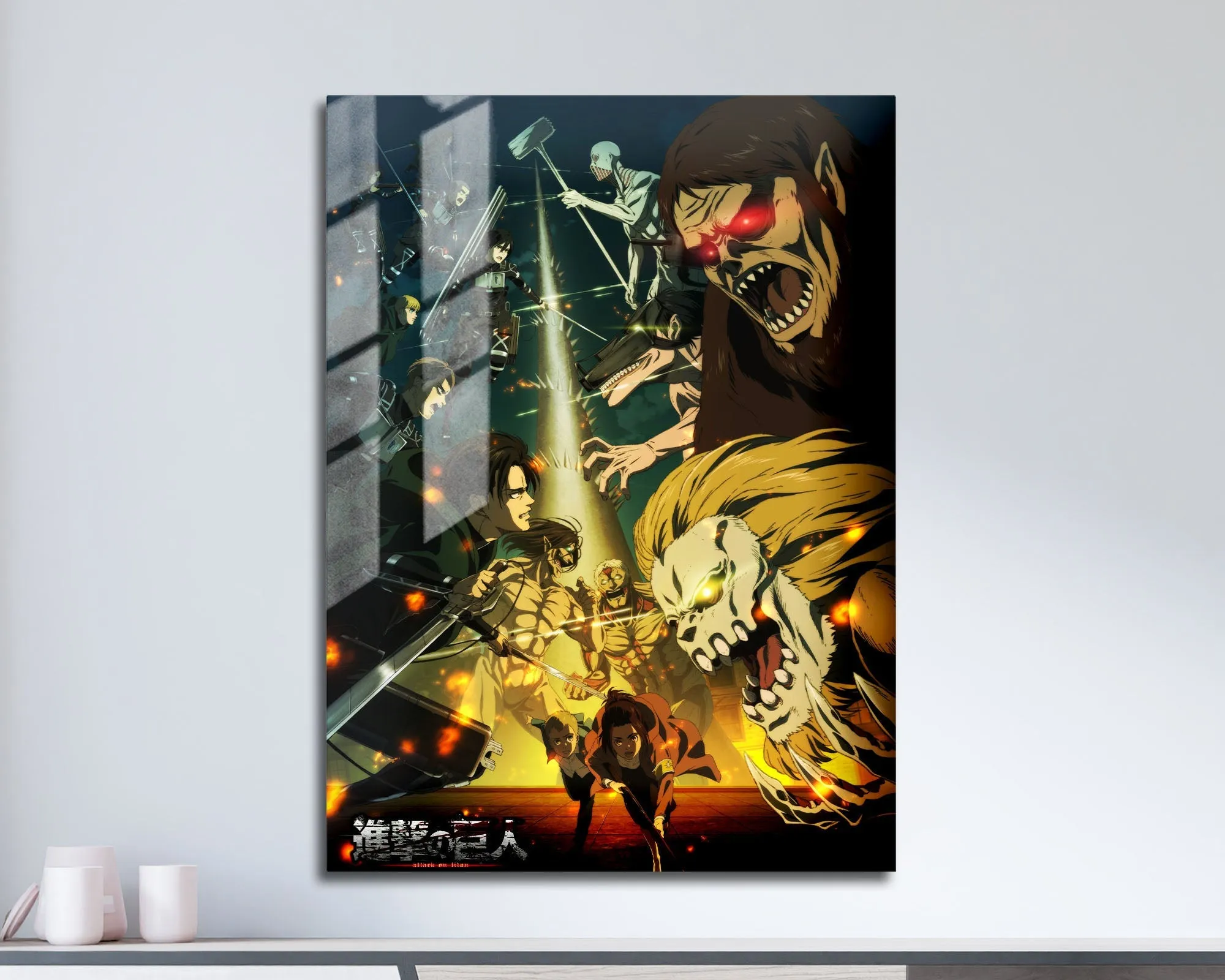 Attack on Titan Season 4 Metal Poster