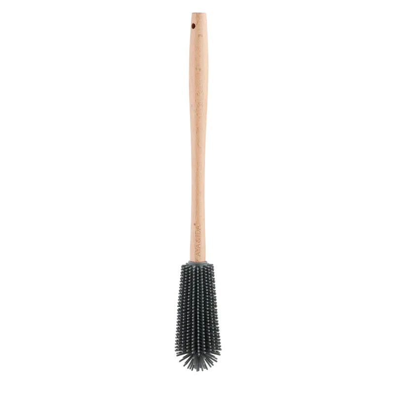 Aya & Ida Silicone & Wood Bottle Brush