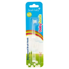 BabySonic końcówki do szczoteczki sonicznej 0-18m 2szt.