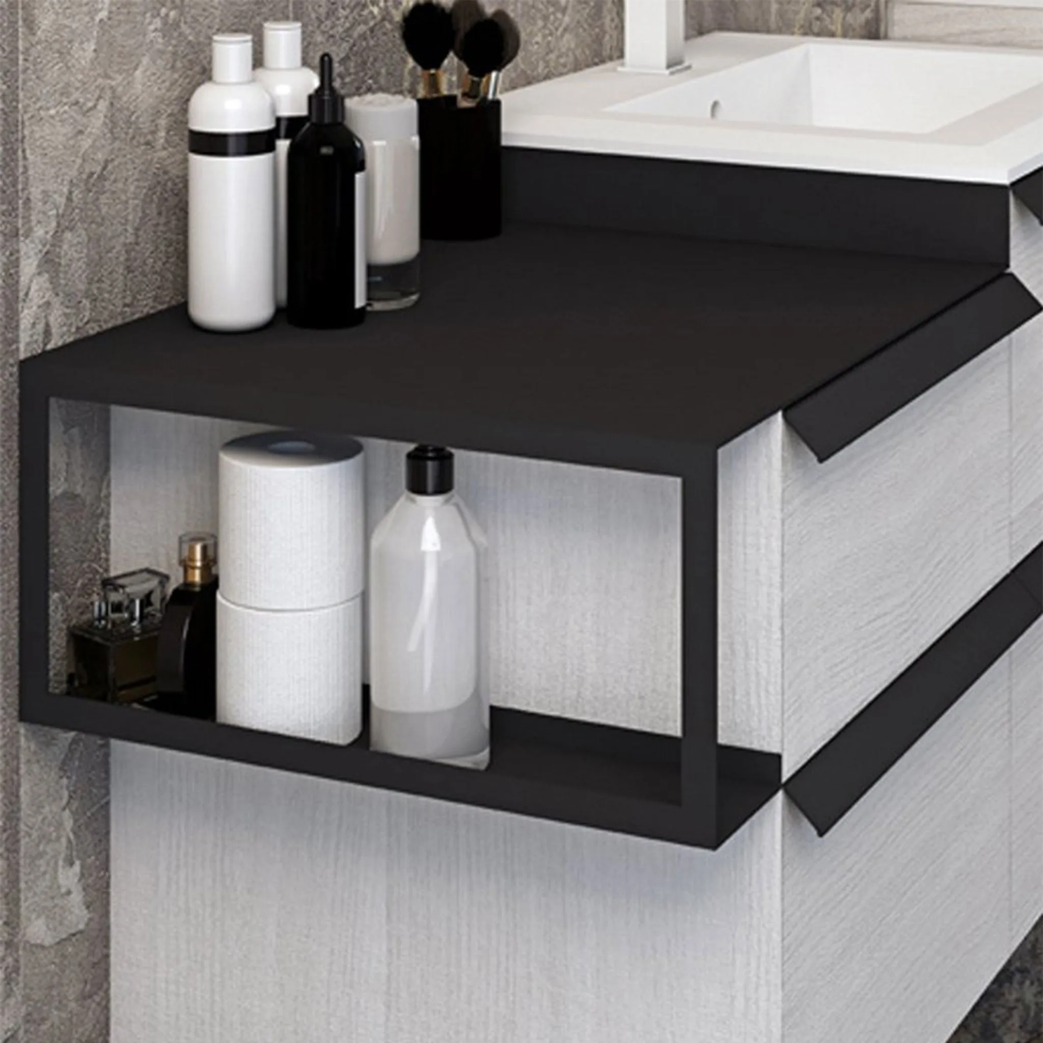 Baden Haus Bath Vanity Qubo Single Sink