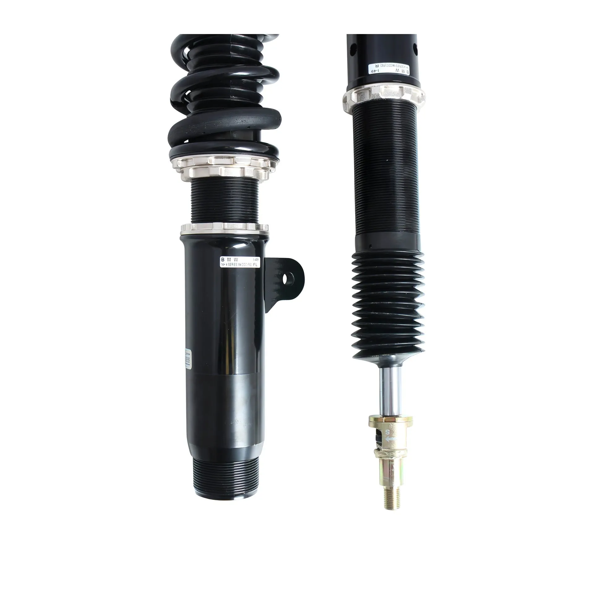 BC Racing Coilovers BR Series - 14-15 BMW 3 Series M3 F80, 14-15 4 Series M4 F82 (3 Bolt Top Mount) - I-49-BR