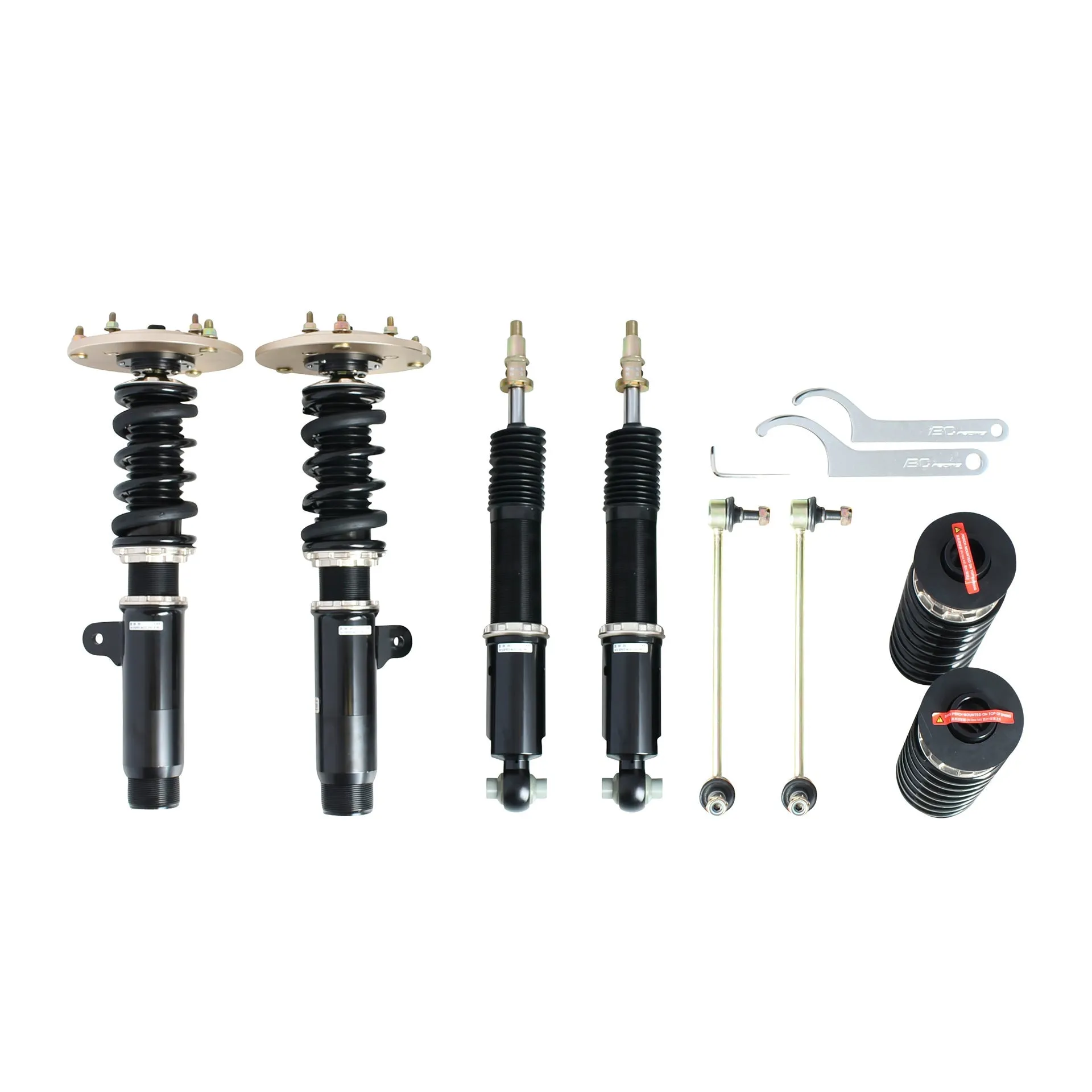 BC Racing Coilovers BR Series - 14-15 BMW 3 Series M3 F80, 14-15 4 Series M4 F82 (3 Bolt Top Mount) - I-49-BR