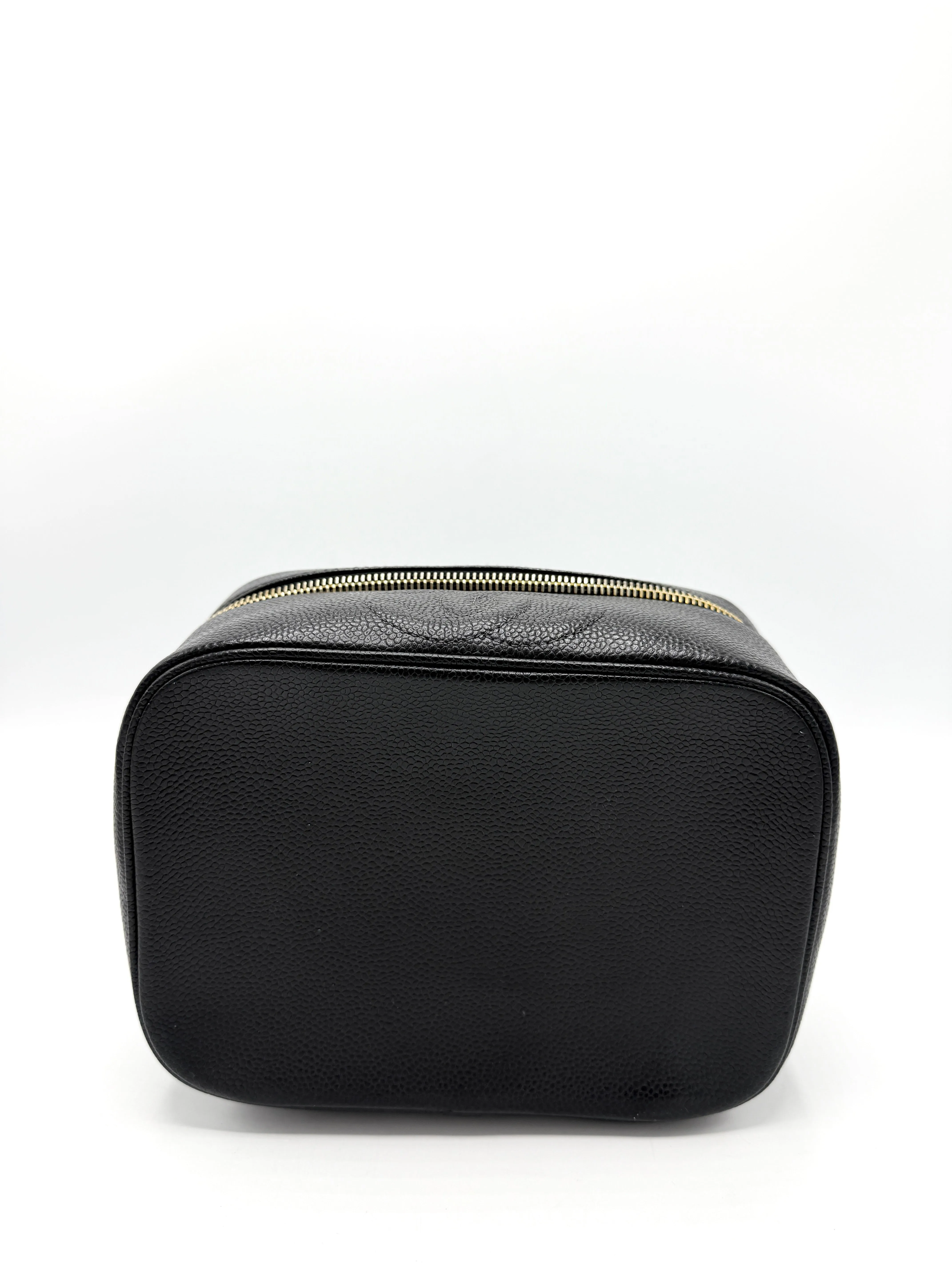 Black Caviar Top Handle Horizontal Vanity