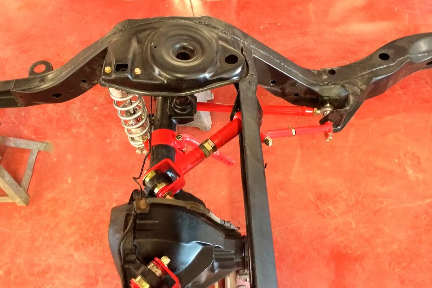 BMR Control Arm Reinforcement Braces Chevy Chevelle (64-67) Red or Black