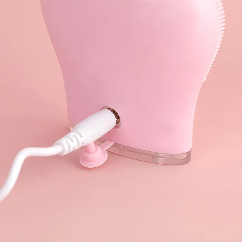 Bronson Professional Mini Silicone Face Exfoliator Brush
