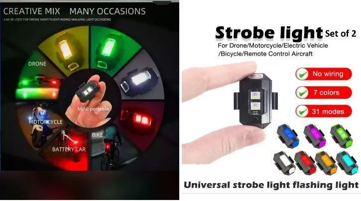 buy online strobe light for bike-car-cycle-drone