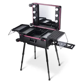 Byootique URStudio Rolling Makeup Case with Lighted Mirror