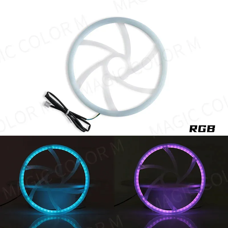 Car Interior Ambient Lights 64-Color RGB LED Strips with App Control