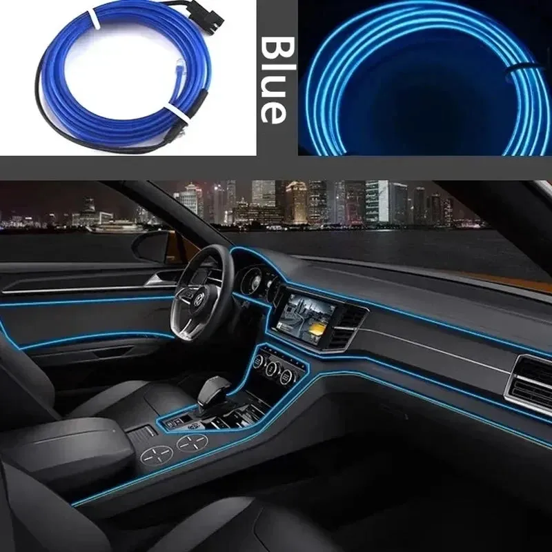 Car interior LED decorative light