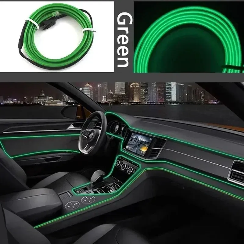 Car interior LED decorative light