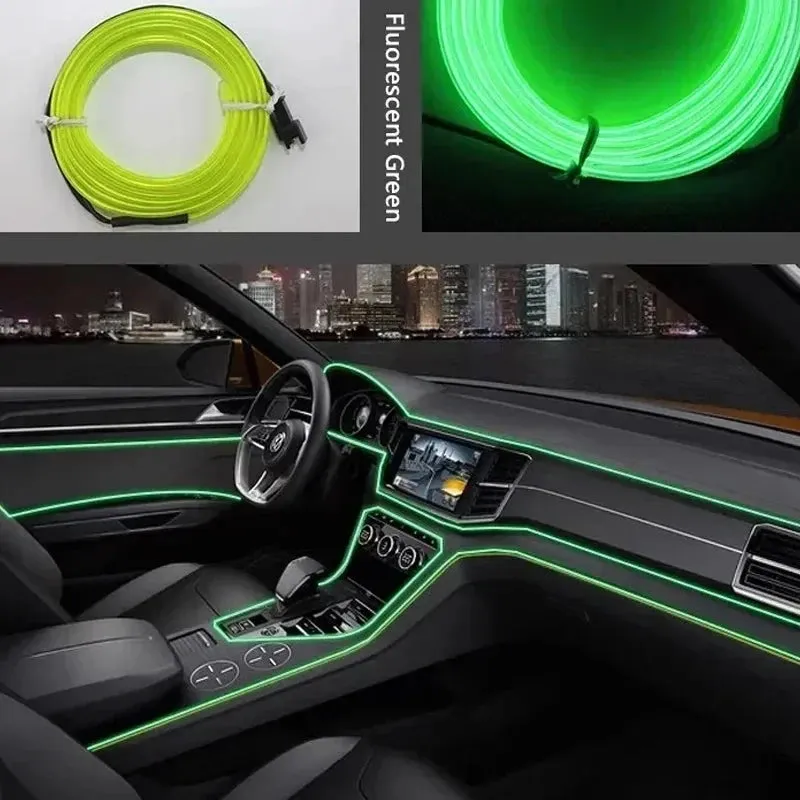 Car interior LED decorative light