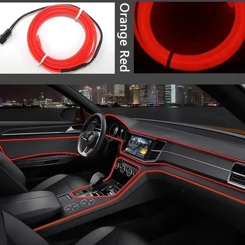 Car interior LED decorative light