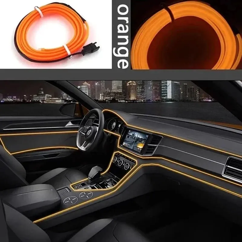 Car interior LED decorative light