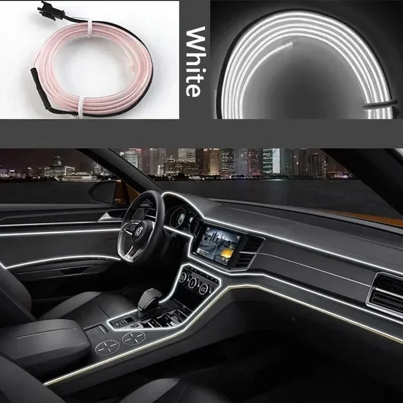 Car interior LED decorative light