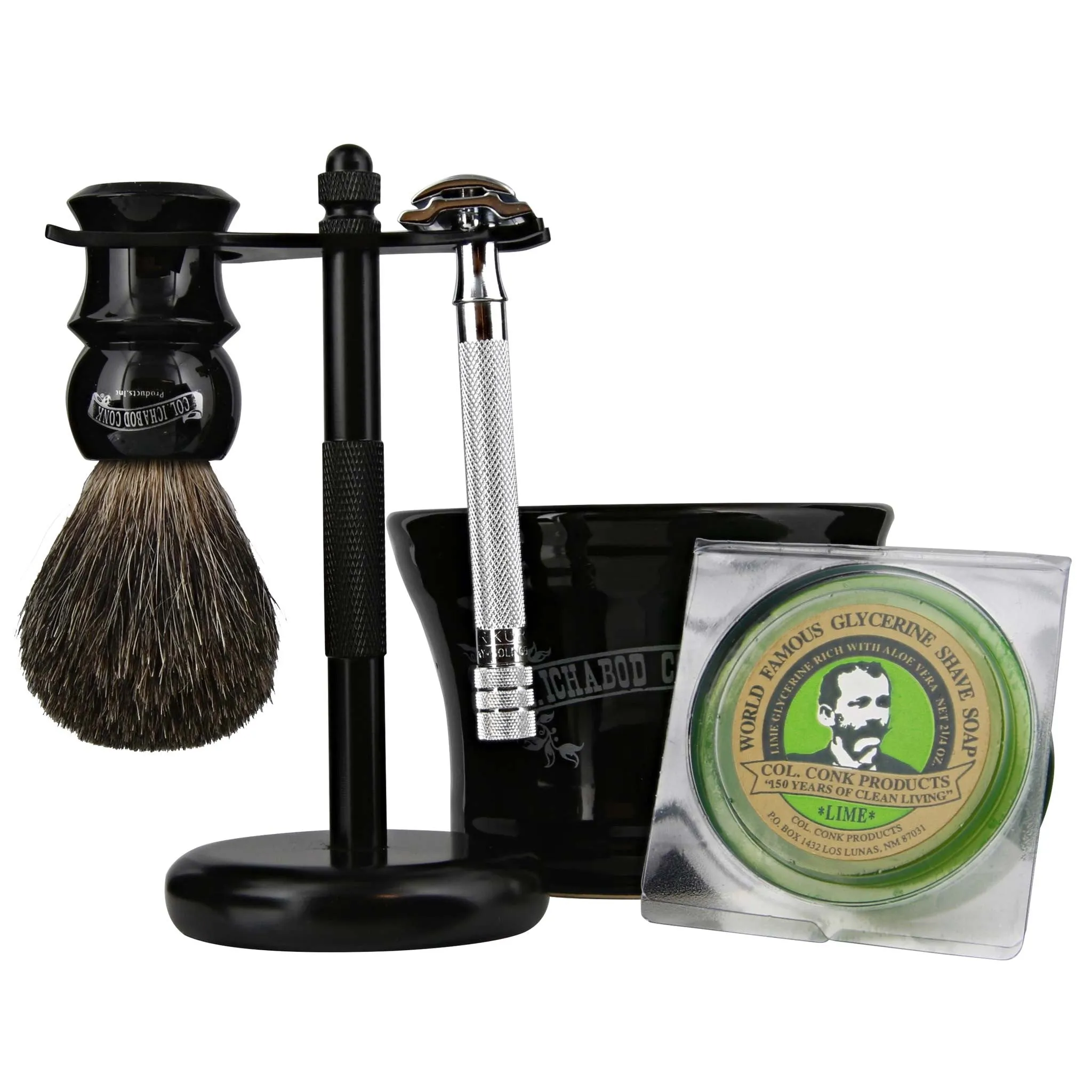 Col. Conk Shave Set