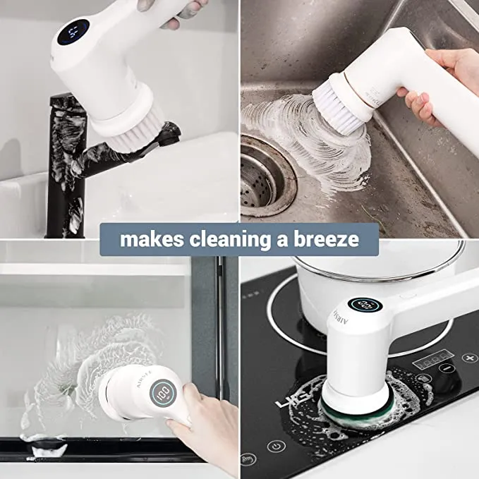 Cordless Electric Spin Scrubber