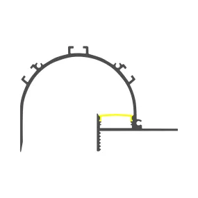 Cove Tunnel Indirect LED Lighting Channel ~ Model Caracas