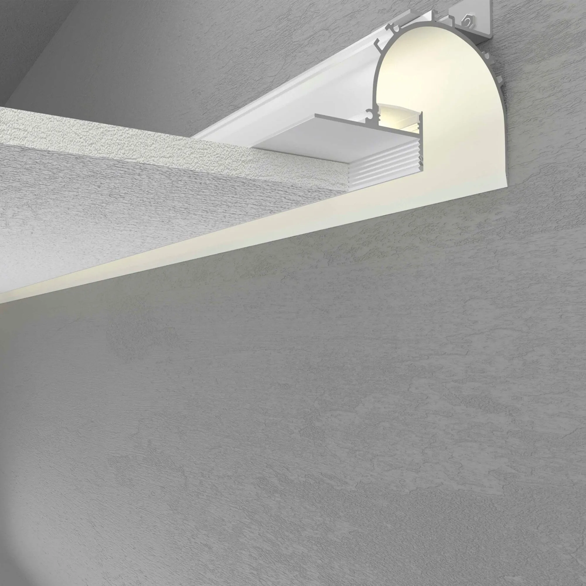 Cove Tunnel Indirect LED Lighting Channel ~ Model Caracas