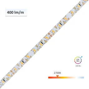 CRI-MAX™ CRI 95  Zig Zag S Shape LED Flexible Strip 2700K - 60 LEDs/m - 5m/Reel