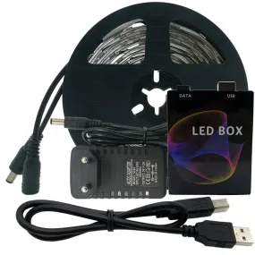 DC5V Dream Color USB LED Strip Light for PC Screen, Christmas Decorations, and Clearance Christmas Lights