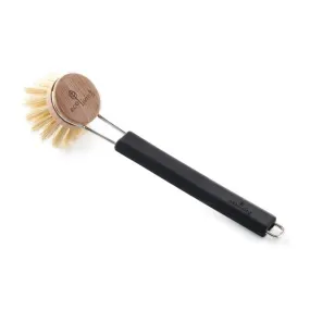 Dish brush with replaceable head