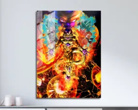 Dragon Ball Golden Frieza Metal Poster
