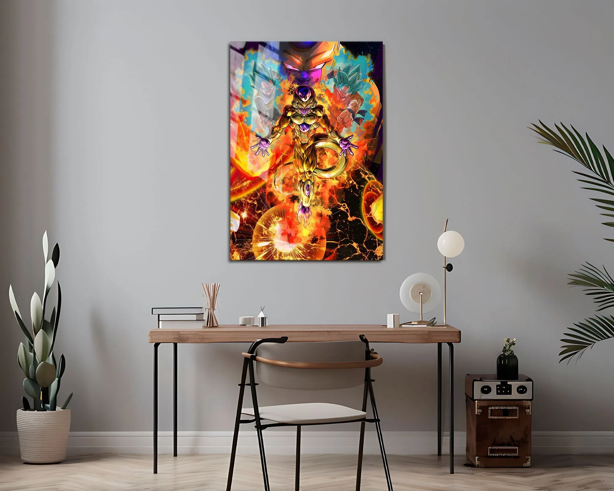 Dragon Ball Golden Frieza Metal Poster