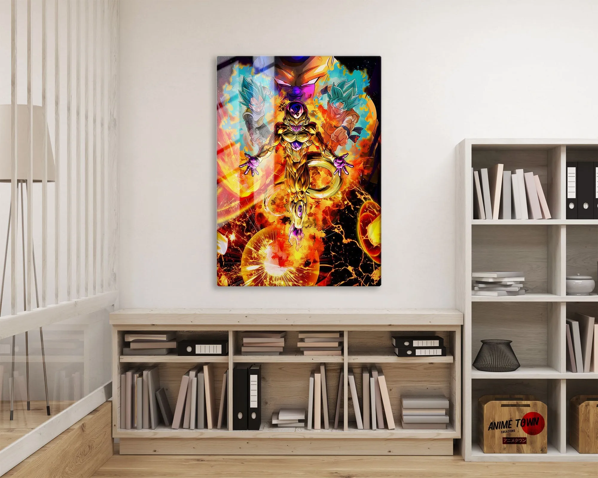 Dragon Ball Golden Frieza Metal Poster