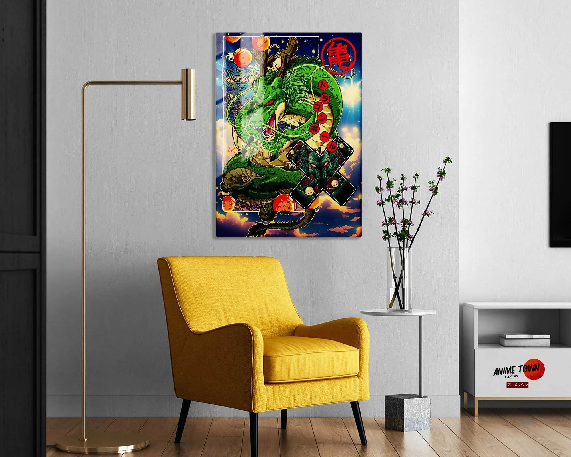 Dragon Ball Shenron Ultra Metal Poster
