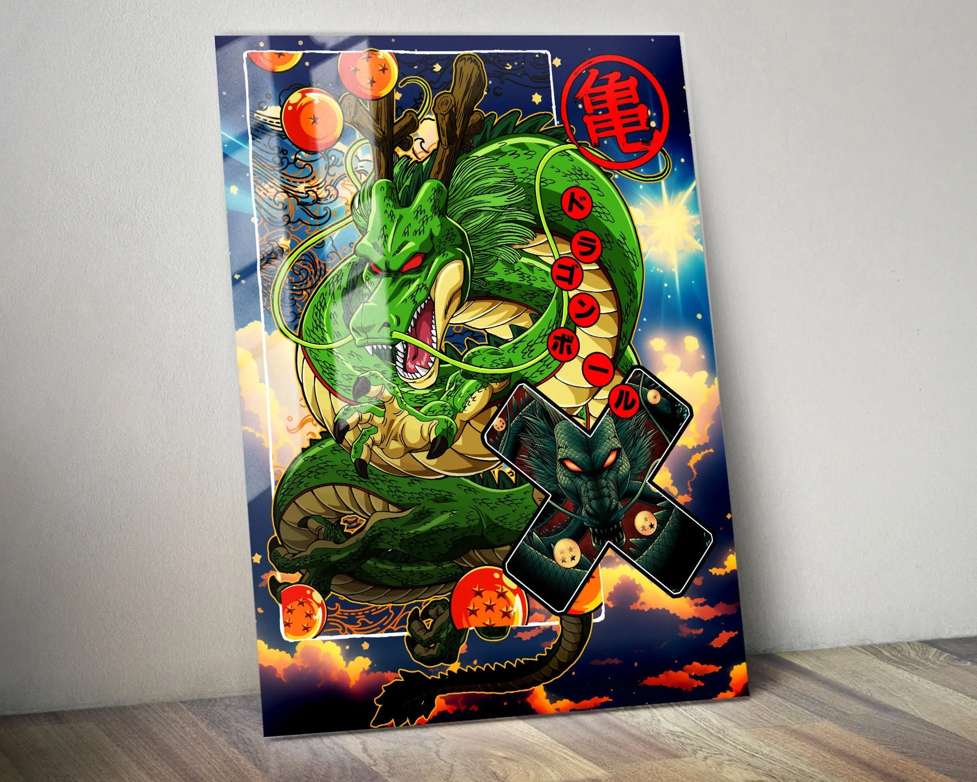 Dragon Ball Shenron Ultra Metal Poster